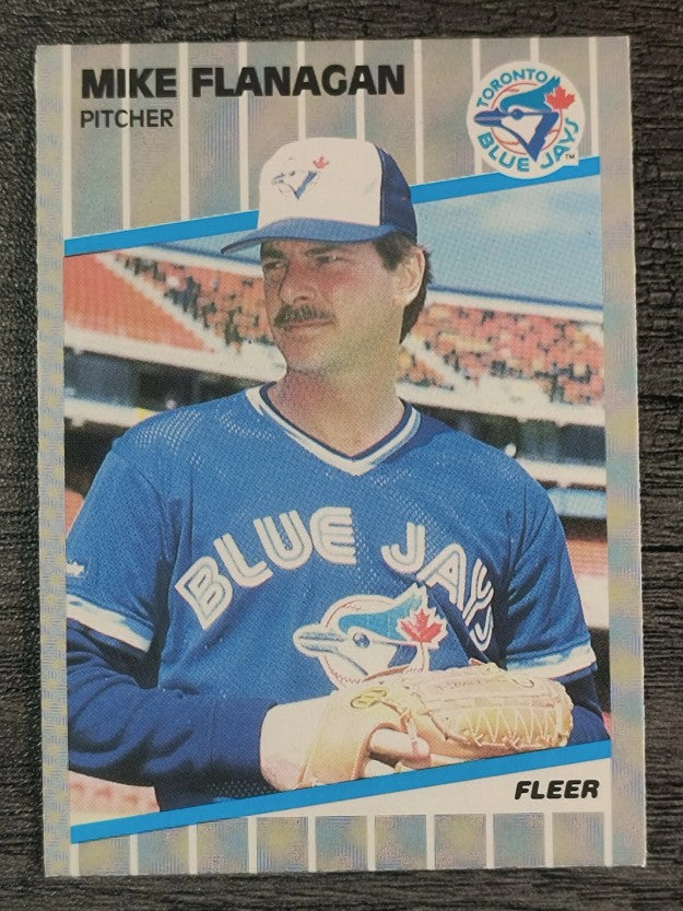 1989 Fleer #233 Mike Flanagan