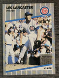 1989 Fleer #429 Les Lancaster