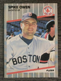 1989 Fleer #93 Spike Owen