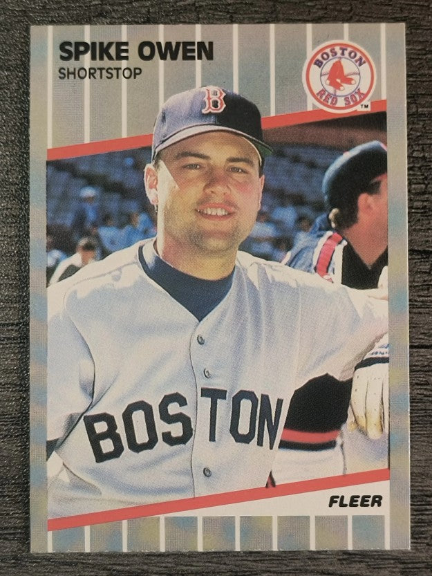 1989 Fleer #93 Spike Owen