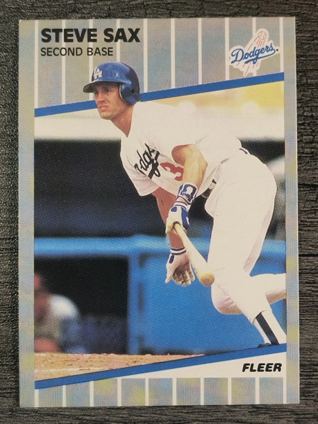 1989 Fleer #70 Steve Sax