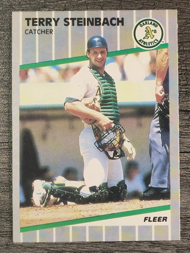 1989 Fleer #22 Terry Steinbach
