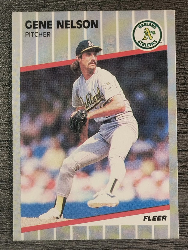 1989 Fleer #18 Gene Nelson