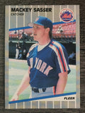 1989 Fleer #48 Mackey Sasser