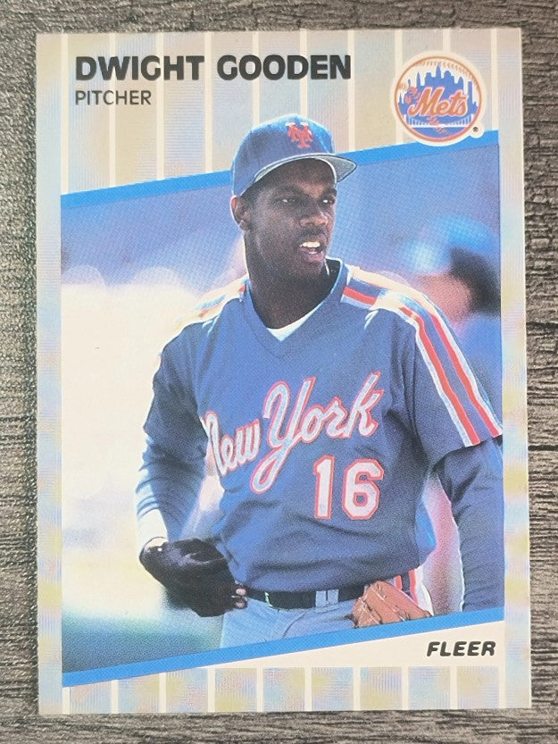 1989 Fleer #36 Dwight Gooden
