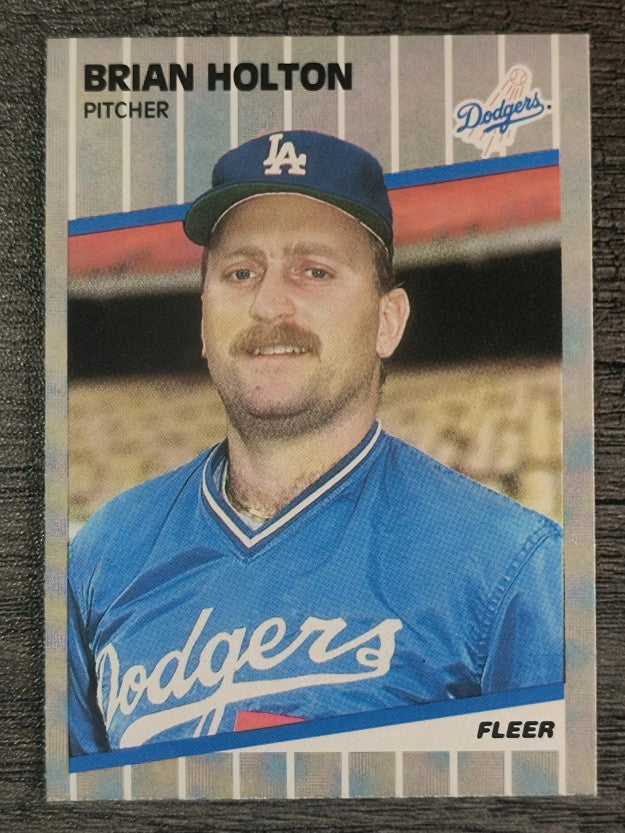 1989 Fleer #63 Brian Holton