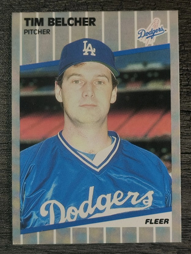 1989 Fleer #54 Tim Belcher