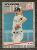 1989 Fleer #266 Rick Rhoden