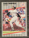 1989 Fleer #274 Dave Winfield