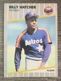 1989 Fleer #359 Billy Hatcher