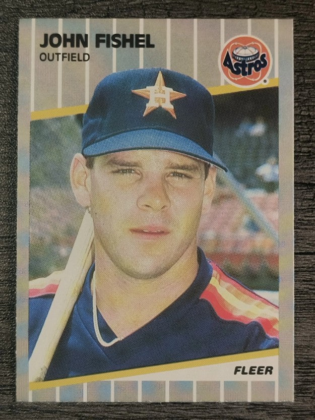 1989 Fleer #358 John Fishel RC