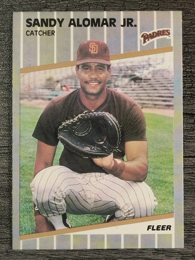 1989 Fleer #300 Sandy Alomar Jr. RC