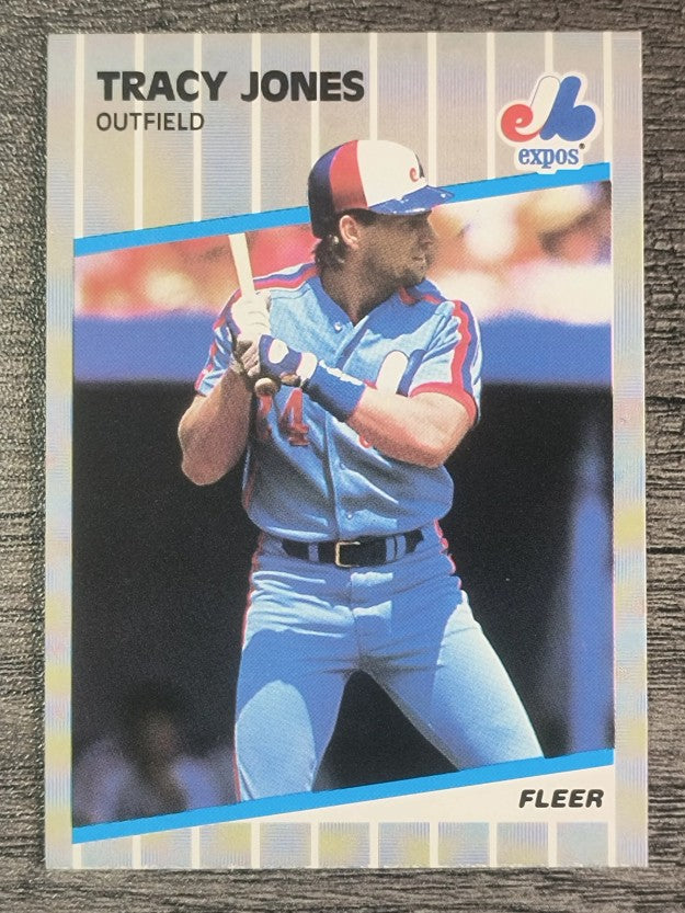 1989 Fleer #383 Tracy Jones