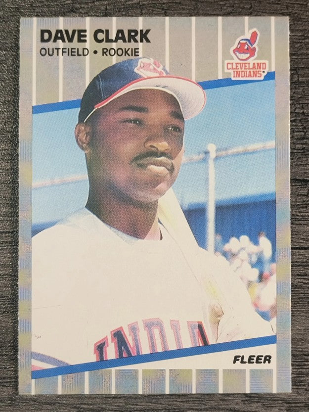 1989 Fleer #402 Dave Clark