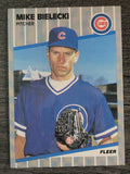 1989 Fleer #419 Mike Bielecki