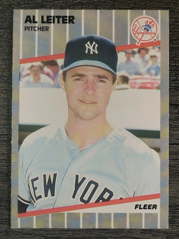 1989 Fleer #257 Al Leiter