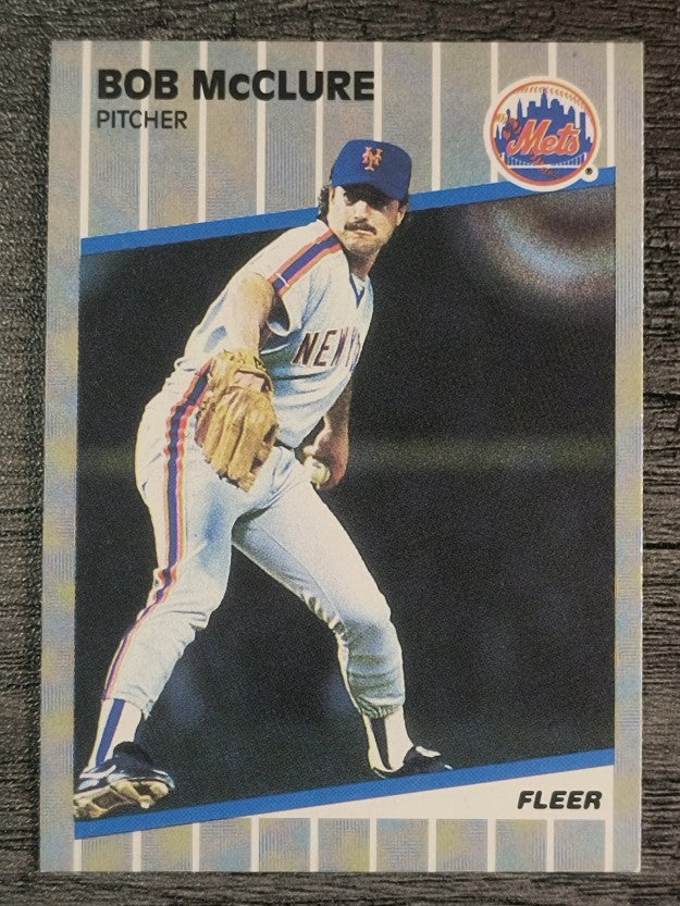 1989 Fleer #42 Bob McClure