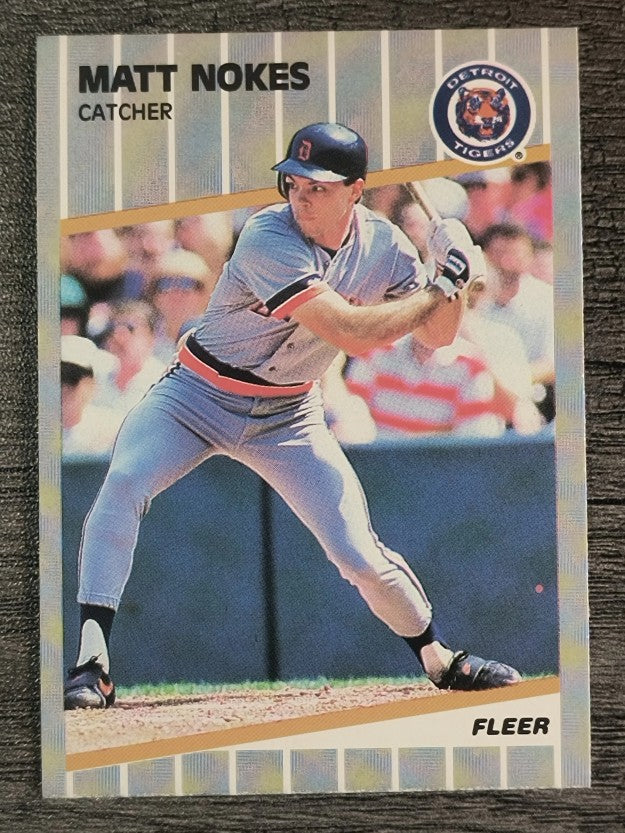 1989 Fleer #140 Matt Nokes