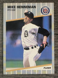 1989 Fleer #134 Mike Henneman