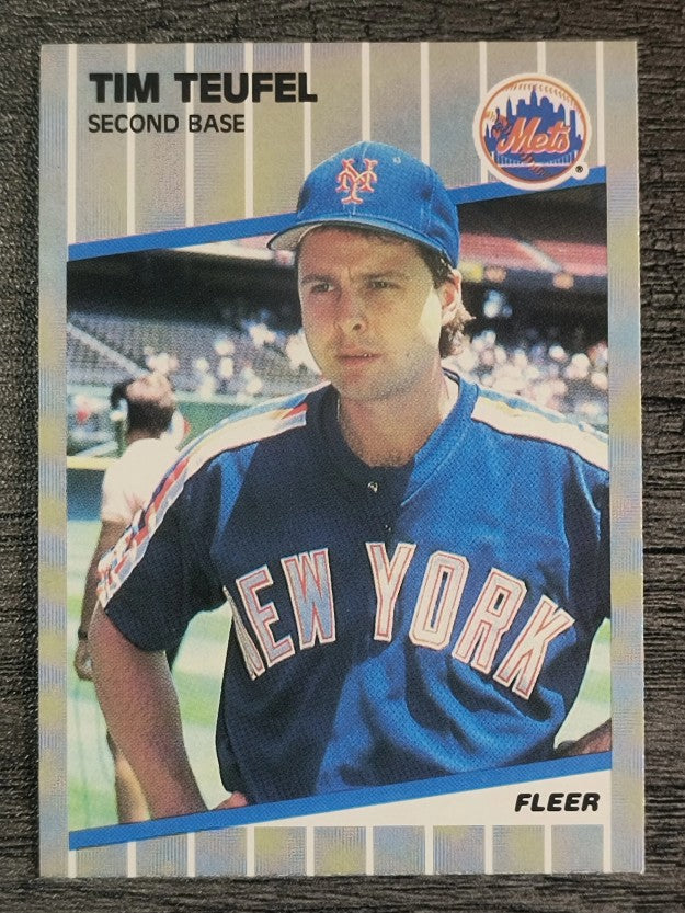 1989 Fleer #50 Tim Teufel