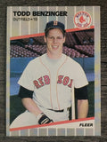 1989 Fleer #79 Todd Benzinger