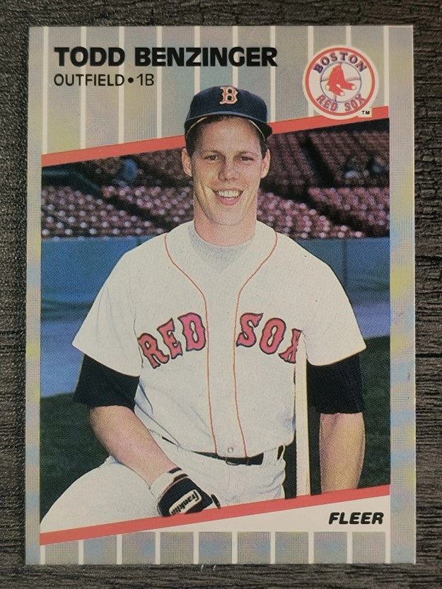 1989 Fleer #79 Todd Benzinger