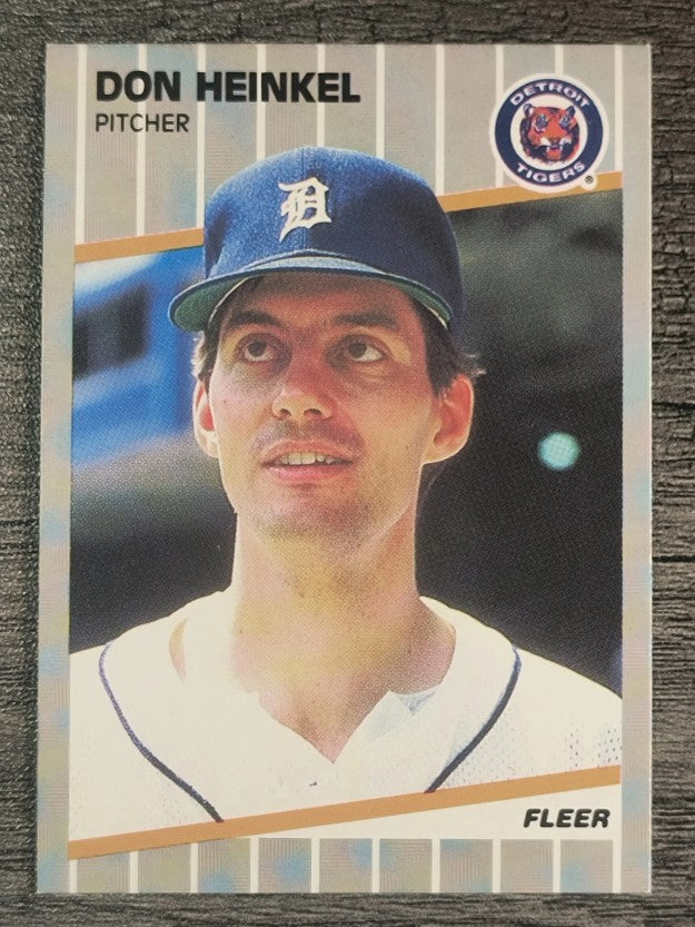 1989 Fleer #133 Don Heinkel