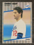 1989 Fleer #61B Danny Heep COR/San Antonio