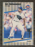 1989 Fleer #35 Sid Fernandez