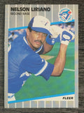 1989 Fleer #239 Nelson Liriano