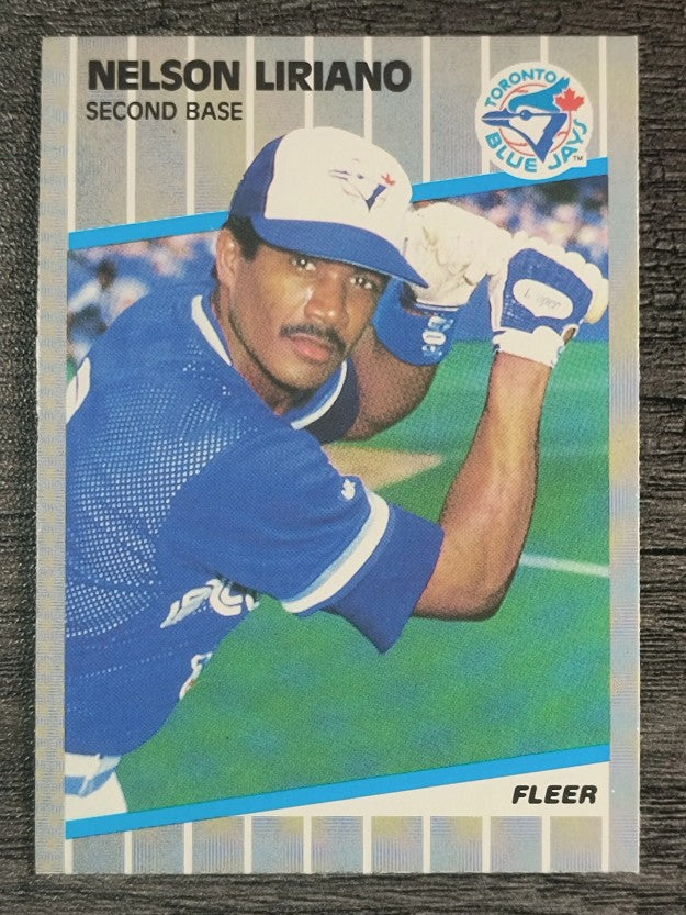 1989 Fleer #239 Nelson Liriano