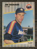 1989 Fleer #356 Jim Deshaies