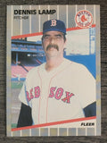 1989 Fleer #92 Dennis Lamp
