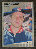 1989 Fleer #407 Brad Havens