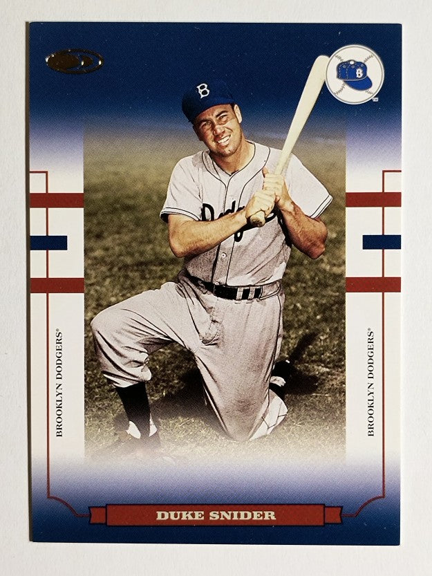 2004 Donruss World Series Blue #100 Duke Snider