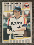 1989 Fleer #366 Craig Reynolds