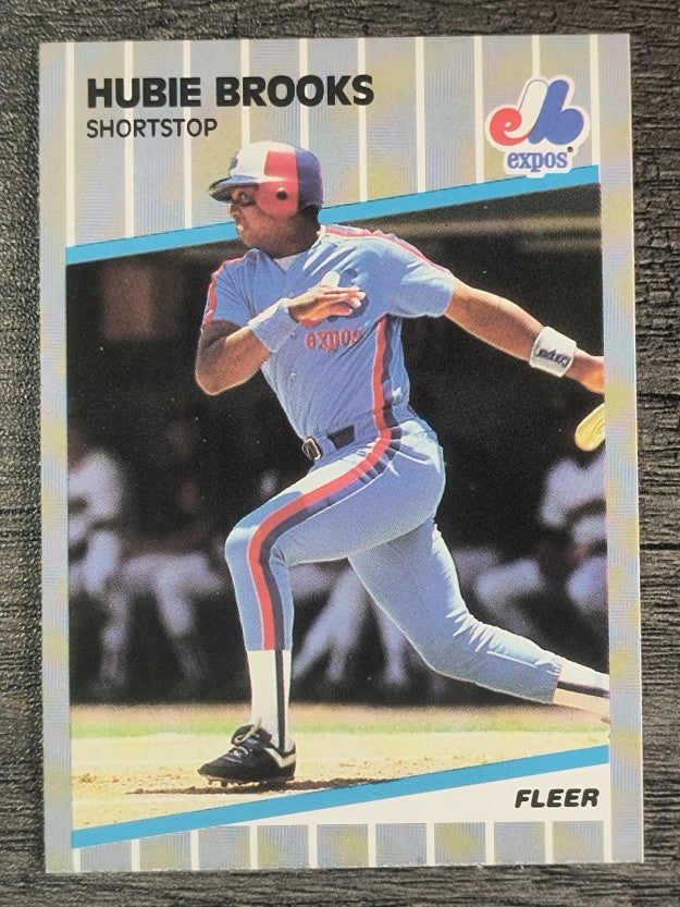 1989 Fleer #371 Hubie Brooks