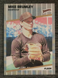 1989 Fleer #302 Mike Brumley