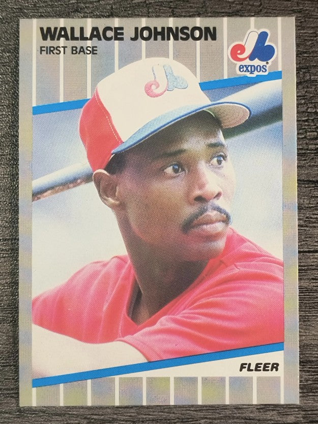 1989 Fleer #382 Wallace Johnson