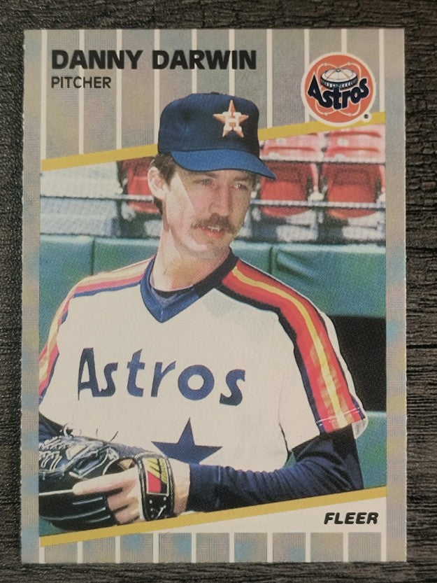 1989 Fleer #354 Danny Darwin