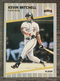 1989 Fleer #336 Kevin Mitchell