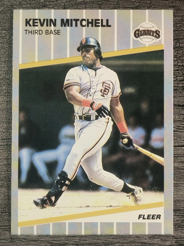 1989 Fleer #336 Kevin Mitchell