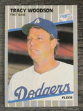 1989 Fleer #77 Tracy Woodson