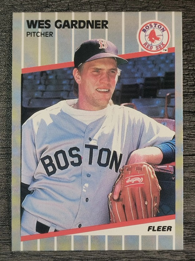 1989 Fleer #88 Wes Gardner