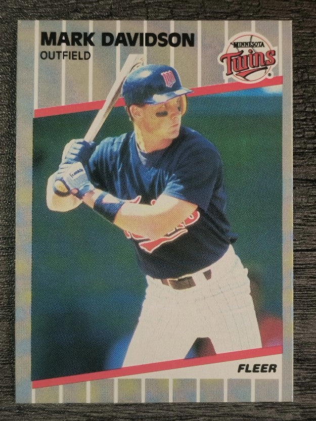 1989 Fleer #109 Mark Davidson