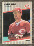 1989 Fleer #170 Chris Sabo RC