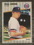1989 Fleer #131 Paul Gibson