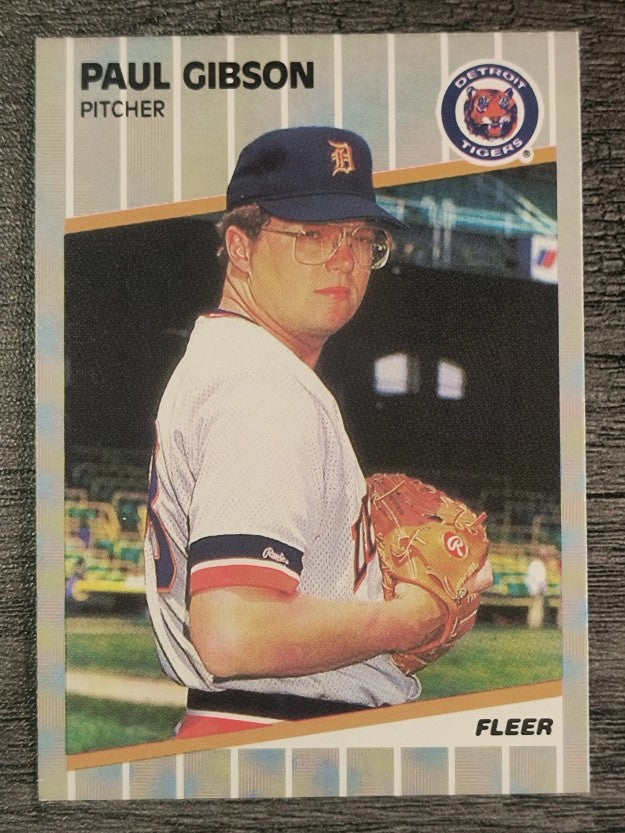 1989 Fleer #131 Paul Gibson