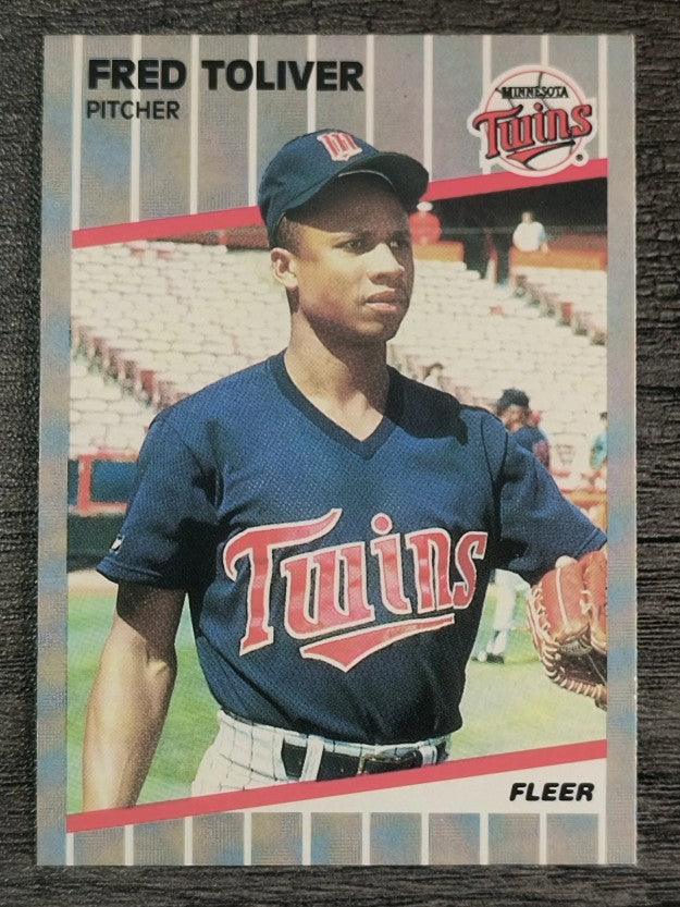 1989 Fleer #126 Fred Toliver