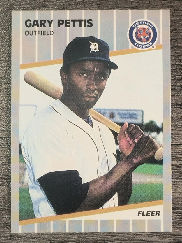 1989 Fleer #141 Gary Pettis